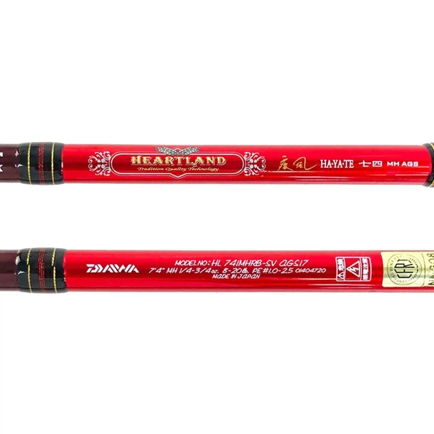 Спиннинг Daiwa Heartland 741MHRB-SV AGS17 2.24m 7-21g Casting - изображение 11