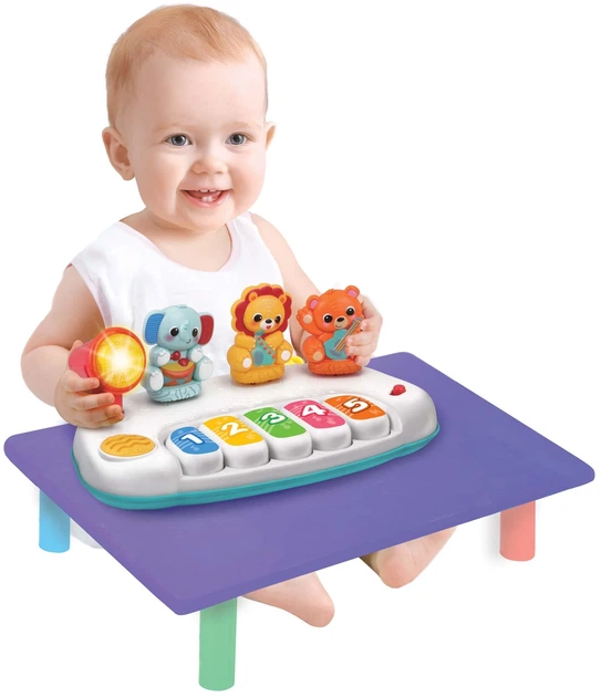 Muzyczna zabawka Winfun Jungle Pals Piano (240801) - Zdjęcie 3 Muzyczna zabawka Winfun Jungle Pals Piano (240801) - obraz 3