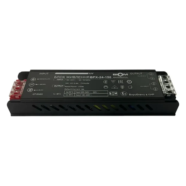 Блок живлення BIOM Professional DC24 150W BPX-24-150 6А - зображення 3
