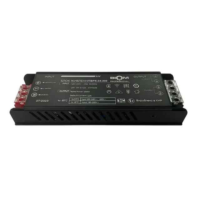 Блок живлення BIOM Professional DC24 300W BPX-24-300 12,5А - изображение 3