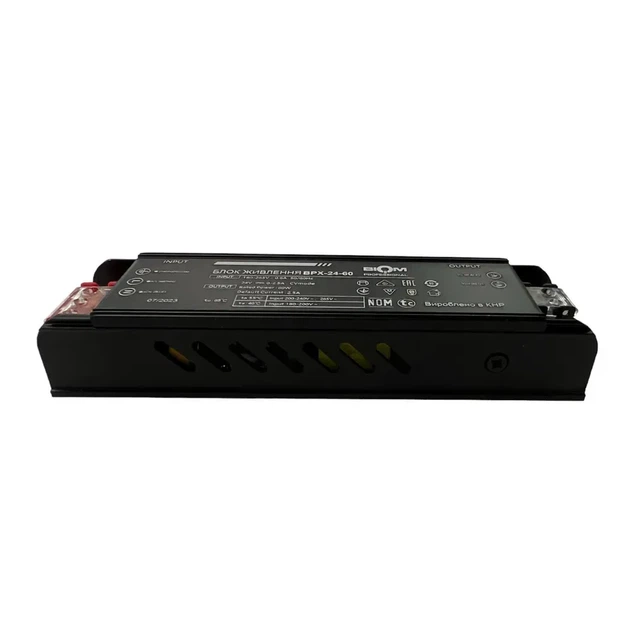Блок живлення BIOM Professional DC24 60W BPX-24-60 2.5А - изображение 3