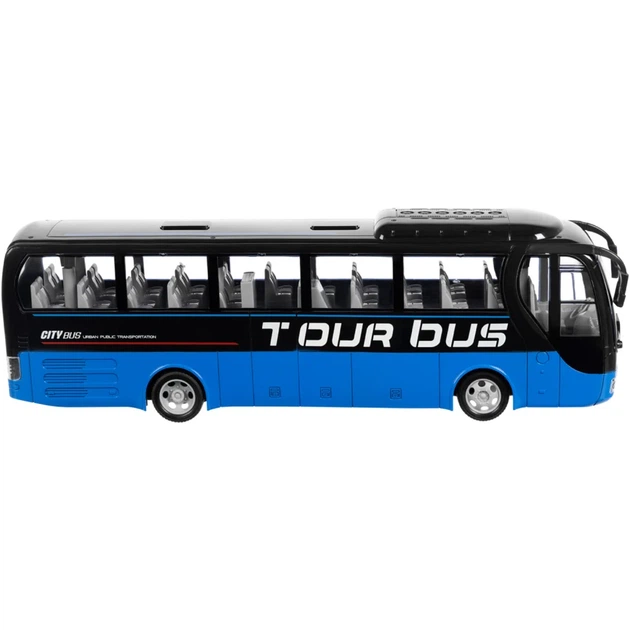 Машинка OTAMANKO Автобус на радіокеруванні TOUR BUS Синій - Фото 2 Машинка OTAMANKO Автобус на радіокеруванні TOUR BUS Синій - зображення 2