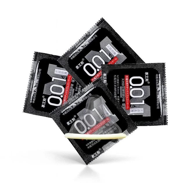 Ультратонкі презервативи Muaisi 0.01 Black 10 шт (ROZ6501053634) - Фото 3 Ультратонкі презервативи Muaisi 0.01 Black 10 шт (ROZ6501053634) - изображение 3