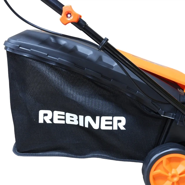 Газонокосилка электрическая Rebiner REH-38/1400 1400 Вт 38 см безщеточный двигатель - изображение 4