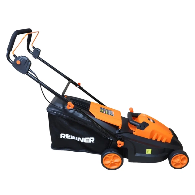 Газонокосилка электрическая Rebiner REH-38/1400 1400 Вт 38 см безщеточный двигатель - изображение 7