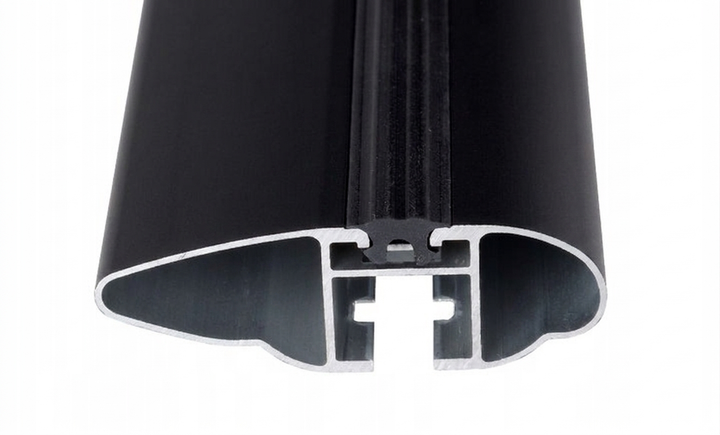 Багажник на гладкую крышу для Nissan Leaf 2010-2017 Amos Dramader Wind Black (Dynamic) Plus D1, 1.3 - изображение 6