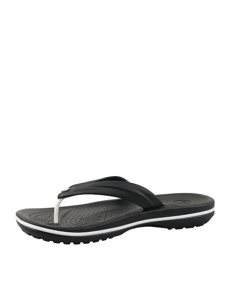 Чоловічі в'єтнамки Крокбенд Чорні Crocs Crocband Flip Flop Black (41-42, чорний) - изображение 3