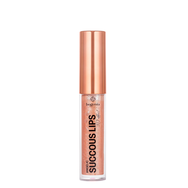 Помада для губ жидкая Bogenia Angelic 3D Effect с витамином E BG711, 012 Softness - изображение 3