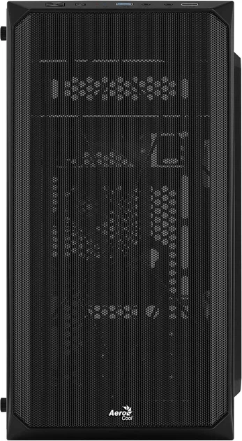 Корпус Aerocool CS107 V1 / без БП / черный (102127471) - изображение 2