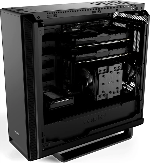 Корпус be quiet! Silent Base 802 (BG039) / Midi-Tower / без БП / E-ATX, ATX / 3х140мм Pure Wings 2 / USB Type-C / Mesh-панели / Черный (102111648) - изображение 4