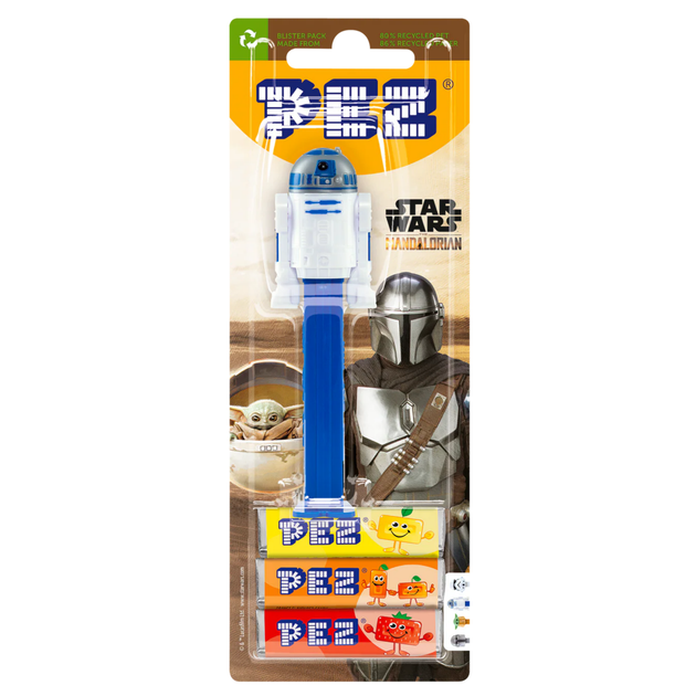 Конфеты PEZ Star Wars Dispenser R2D2 и фруктовыми драже 25,5 г - Фото 1 Конфеты PEZ Star Wars Dispenser R2D2 и фруктовыми драже 25,5 г - изображение 1