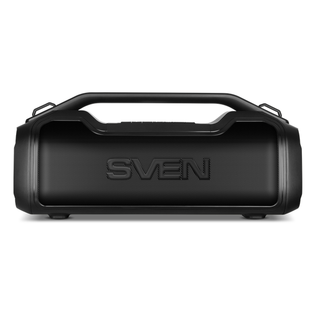 Портативная Bluetooth-колонка SVEN PS-390 50 Вт IPX5 с RGB-подсветкой черная - изображение 3