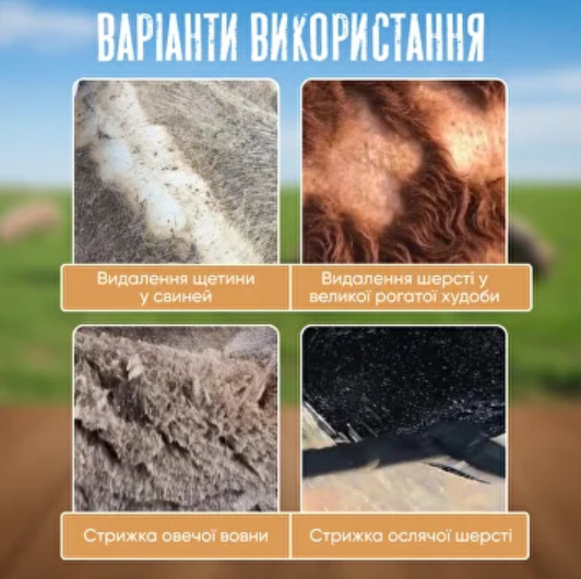 Скребок-насадка для очистки туши животных от щетины и шерсти - Фото 6 Скребок-насадка для очистки туши животных от щетины и шерсти - изображение 6