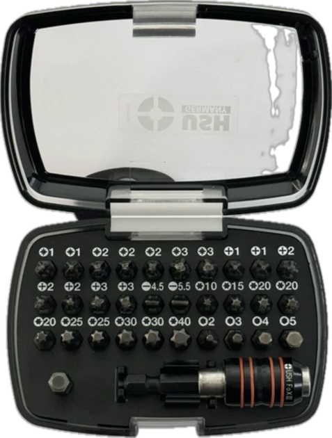 Набір біт USH Industry PH PZ SL TORX HEX з тримачем 32 предмети U0004205 - зображення 2