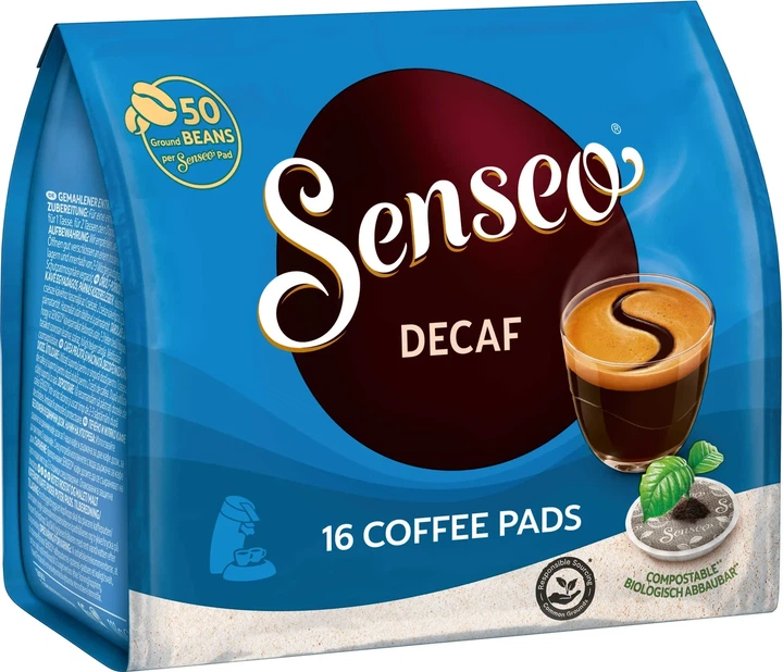 Кофе в чалдах Senseo Dekafenato 16 монодоз Philips Senseo 62 мм - Фото 3 Кофе в чалдах Senseo Dekafenato 16 монодоз Philips Senseo 62 мм - изображение 3