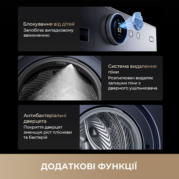 Пральна машина автоматична Dreame L9 (DWF11L90TA) (7273257) - изображение 8