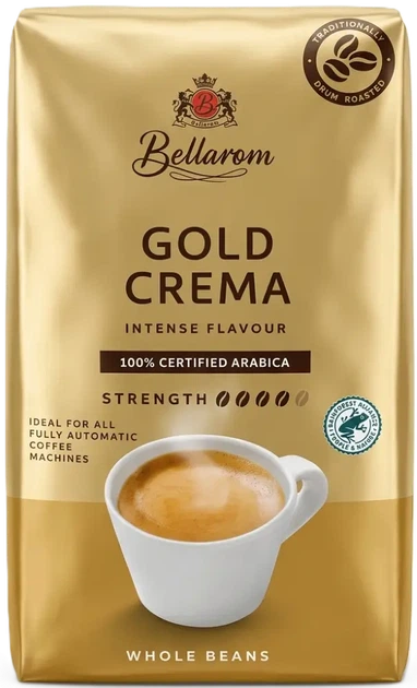Кофе зерновой Bellarom Gold Crema 1 кг - Фото 1 Кофе зерновой Bellarom Gold Crema 1 кг - изображение 1
