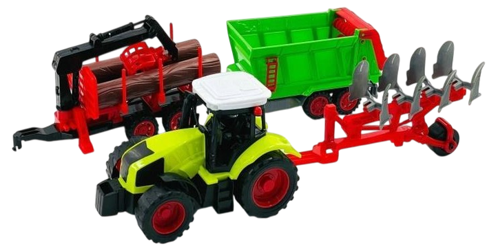 Трактор Macyszyn Toys із сільгосптехнікою (MCT*30098) (5906800830098) - зображення 2