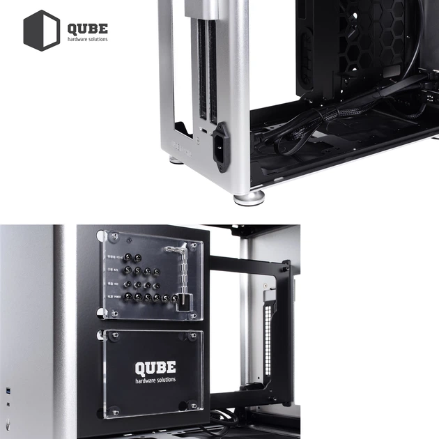 Корпус QUBE A4 Silver (QBA4I_WSNU3) - Фото 11 Корпус QUBE A4 Silver (QBA4I_WSNU3) - изображение 11