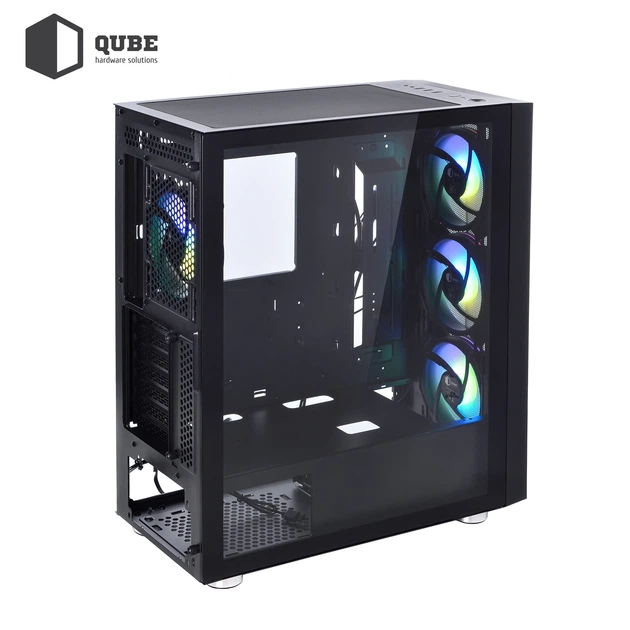 Корпус QUBE GALAXY RGB Black (GALAXY_FCNU3) - изображение 9