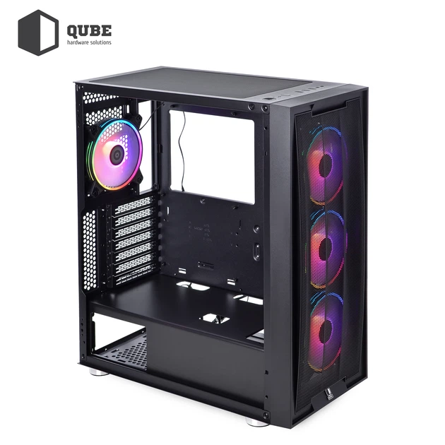 Корпус QUBE GALAXY RGB Black (GALAXY_FCNU3) - изображение 10