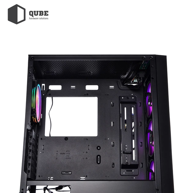 Корпус QUBE GALAXY RGB Black (GALAXY_FCNU3) - изображение 12