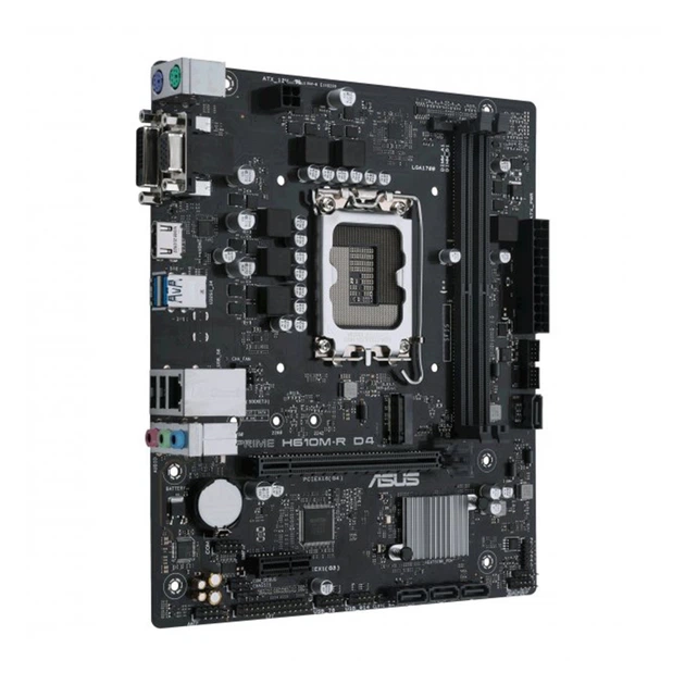Материнская плата ASUS PRIME H610M-R D4-SI (s1700, Intel H610, DDR4, mATX) - изображение 4