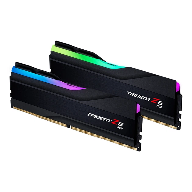 Модуль пам'яті G.Skill Trident Z5 RGB Black DDR5-6000 32GB (2x16GB) CL32-38-38-96 1.35V - Фото 4 Модуль пам'яті G.Skill Trident Z5 RGB Black DDR5-6000 32GB (2x16GB) CL32-38-38-96 1.35V - зображення 4