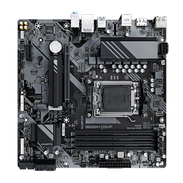 Материнская плата GIGABYTE B650M D3HP (sAM5, AMD B650, DDR5, mATX) - изображение 4