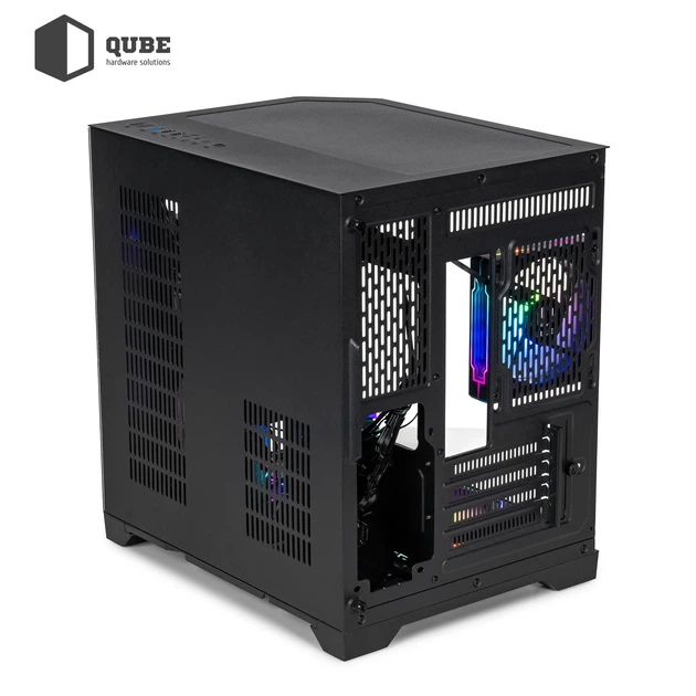 Корпус QUBE CRYSTAL ARGB Black (CRYSTAL_GBNU3) - зображення 10