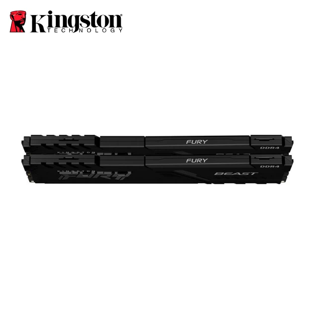 Модуль пам'яті Kingston Fury Beast Black DDR4-3600 64GB KIT (2x32GB) (KF436C18BBK2/64) - зображення 2