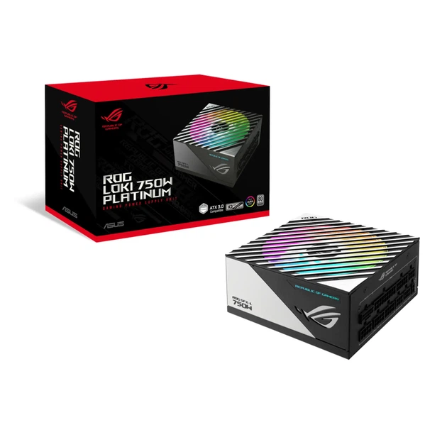Блок живлення ASUS ROG LOKI 750P SFX-L GAMING 750W Platinum (90YE00N4-B0NA00) - Фото 8 Блок живлення ASUS ROG LOKI 750P SFX-L GAMING 750W Platinum (90YE00N4-B0NA00) - зображення 8