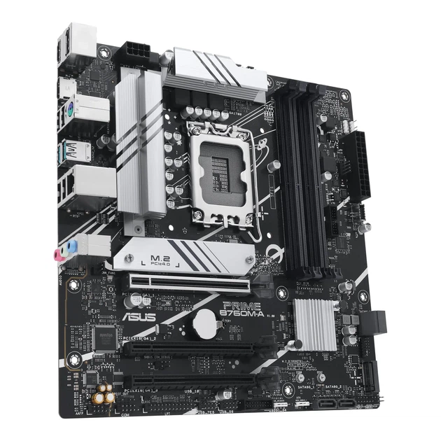 Материнська плата ASUS PRIME B760M-A-CSM (s1700, Intel B760, DDR5, mATX) - зображення 2