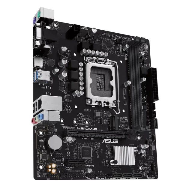 Материнська плата ASUS PRIME H610M-R-SI (s1700, Intel H610, DDR5, mATX) - зображення 4