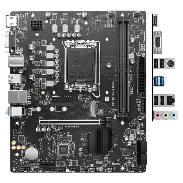 Материнська плата MSI PRO H610M-E DDR4 (s1700, Intel H610, DDR4, mATX) - зображення 5