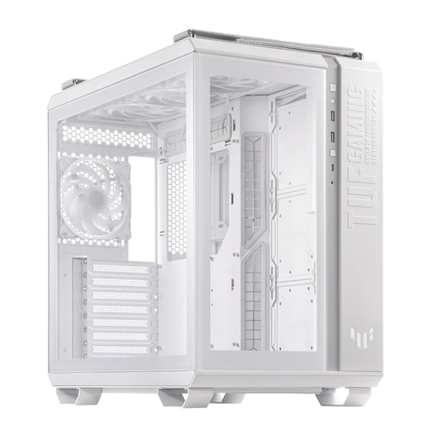 Корпус ASUS GT502 PLUS TUF GAMING TG ARGB WHITE (90DC0093-B19000) - Фото 3 Корпус ASUS GT502 PLUS TUF GAMING TG ARGB WHITE (90DC0093-B19000) - зображення 3