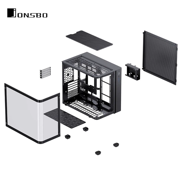 Корпус JONSBO TK-3 Black - изображение 12