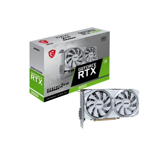 Видеокарта MSI Nvidia GeForce RTX 3050 VENTUS 2X XS WHITE 8GB OC - изображение 5