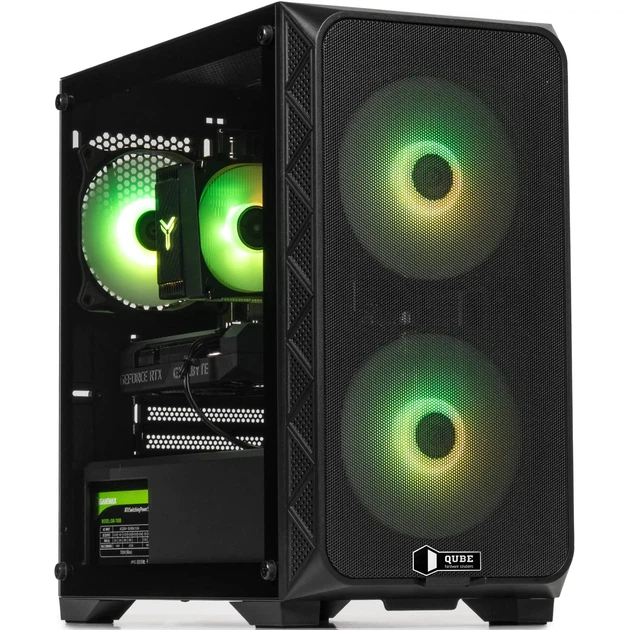 Корпус QUBE FLOW Black (FLOW_FBNU3) - Фото 2 Корпус QUBE FLOW Black (FLOW_FBNU3) - изображение 2