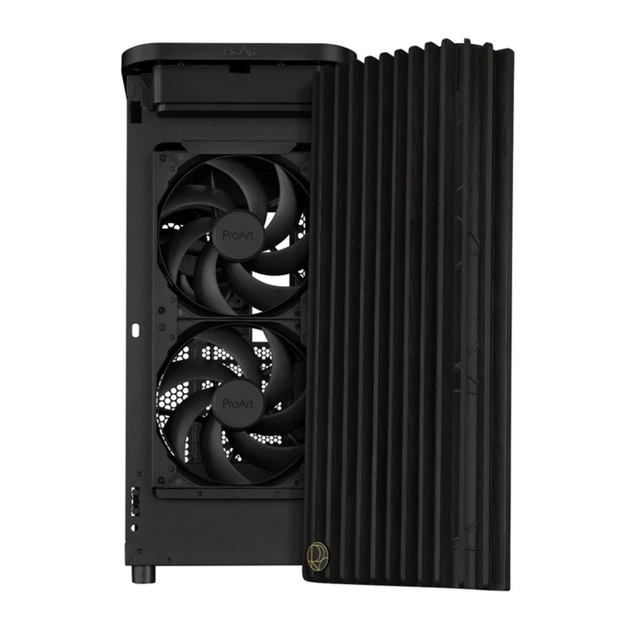 Корпус ASUS PA401 PROART WOOD TG PWM BLACK (90DC00M0-B39000) - зображення 4