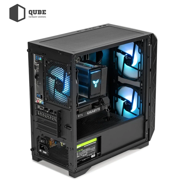 Корпус QUBE FLOW Black (FLOW_FBNU3) - Фото 11 Корпус QUBE FLOW Black (FLOW_FBNU3) - изображение 11