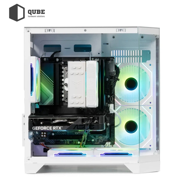 Корпус QUBE CRYSTAL ARGB White (CRYSTAL_GWNU3) - зображення 7