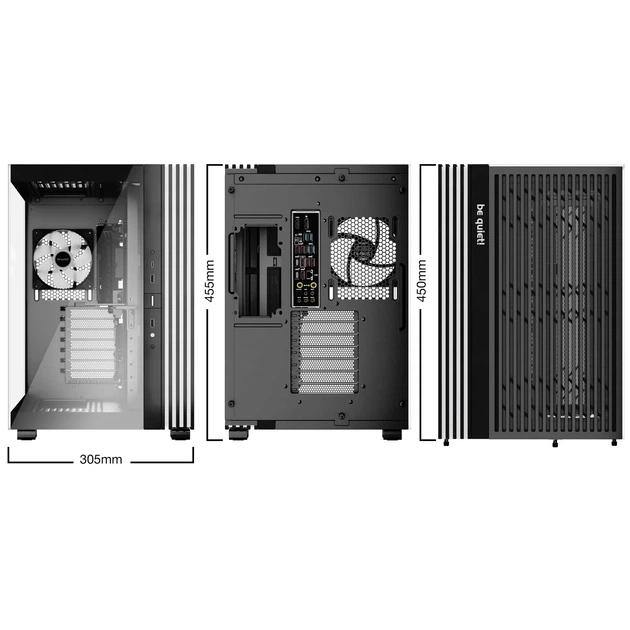 Корпус be quiet! LIGHT BASE 600 LX Black (BGW67) - зображення 9