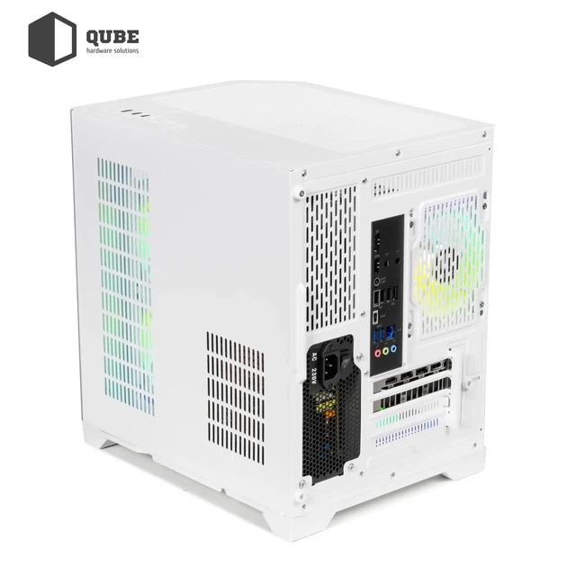 Корпус QUBE CRYSTAL ARGB White (CRYSTAL_GWNU3) - зображення 10