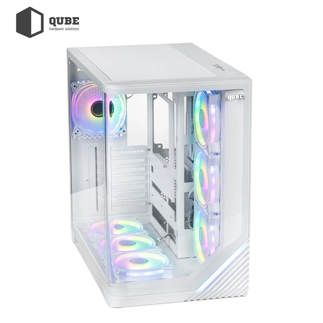 Корпус QUBE Mirage White (MIRAGE_GWNU3) - изображение 8