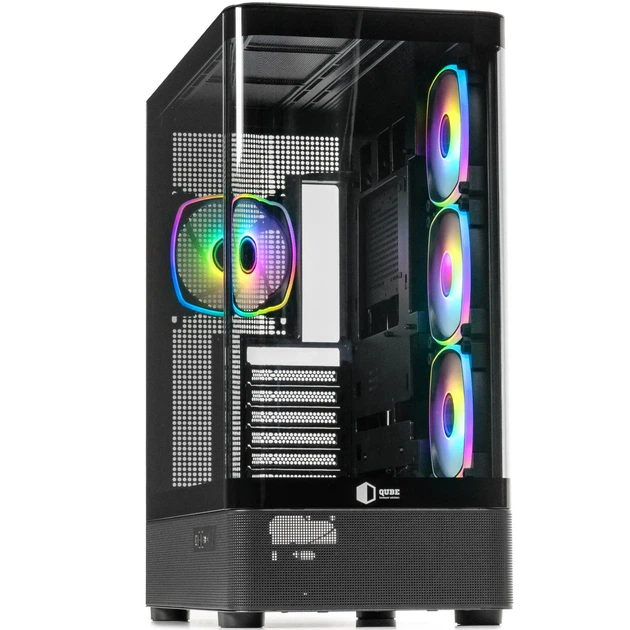 Корпус QUBE MASTERFORCE Black (MASTERFORCE_GBNU3) - Фото 2 Корпус QUBE MASTERFORCE Black (MASTERFORCE_GBNU3) - изображение 2