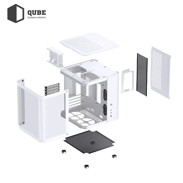 Корпус JONSBO TK-1 2.0 White - изображение 8