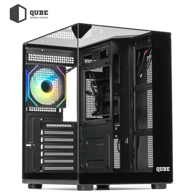 Корпус QUBE AQUARIUM ARGB Black (AQUARIUM_GBNU3) - изображение 7