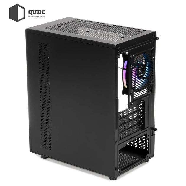 Корпус QUBE GEON ARGB Black (GEON_GBNU3) - Фото 12 Корпус QUBE GEON ARGB Black (GEON_GBNU3) - изображение 12