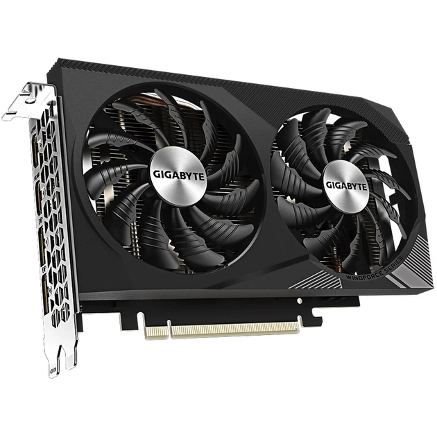 Видеокарта GIGABYTE Nvidia GeForce RTX 3050 WINDFORCE OC V2 8 GB (GV-N3050WF2OCV2-8GD) - Фото 2 Видеокарта GIGABYTE Nvidia GeForce RTX 3050 WINDFORCE OC V2 8 GB (GV-N3050WF2OCV2-8GD) - изображение 2